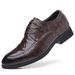 European Warm Series Autumn Winter New Business Formal British Soft Leather Pointed Wedding Groom Handmade Casual Men's Shoes_vogvips.com