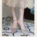 BVJC Summer New Rhinestone Cross Strap Peep-Toe Sandals For Women Pointed Toe Stiletto Fashion Design Niche High H_vogvips.com