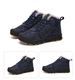 Winter Children's Cotton Shoes Waterproof Plus Velvet Thick Snow Boots Medium And Large Children's Cold Proof High Top Sports Shoes_vogvips.com