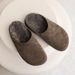 Genuine Leather Wool For Women, Thick Sole, Warm, Closed Toe, Half Lazy, Thickened And Fleece Lined_vogvips.com