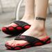 Men’s Shoes Large Size Slippers Men's Summer Flip Flops Outdoor Non Slip Soft Sole Personalized Wear Resistant Men's Sandals Outdoor Beach Shoes_vogvips.com