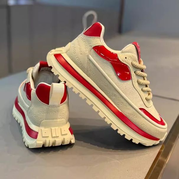Unbeatable Quality Men's Autumn/winter 2024 New Item, Youth Sports Soft Soled Running Casual Height Increasing Black Dad_vogvips.com
