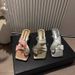 26SS Stunning French Style Sandals For Women Summer Outdoor Wear Internet Celebrity Pigeon Egg Rhinestone Match Skirt Hi_vogvips.com