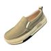 New Summer Bean Soft Sole Leather Business Trend Men's Shoes One Step_vogvips.com