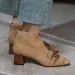 New Autumn/Winter Women Sheep Suade Toe Square Heel Mid-Heel Ankle Boots Fringed Zipper Fashion Office Lady Shoes_vogvips.com
