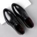 European Warm Series Men's Leather Autumn Winter Fleece Lined Warm Height Increasing Casual Cowhide Shoes Business Formal British Style_vogvips.com