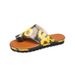 2025 Summer Mid Slope Heel Set Toe Cool Slippers 40-43 Large Women's Shoes Straight Hair_vogvips.com