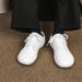 Hot Sale Men Womens Shoes Leather Wide Barefoot Shoes Soft Sole Male Casual Shoes Fashion Wear Wear Resistant Women Men Sneakers_vogvips.com