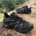 Outdoor Men's And Women's Breathable Large-size Thick-soled Wear-resistant And Non-slip Outdoor Couple Hiking Hiking Shoes_vogvips.com