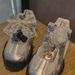 Balletcore Shoe Accessories - Silver Lace Bow Decor With Elegant Shoe Clips (Dongdaemun Style, Adjustable Straps, Fashionable Shoe Charms)_vogvips.com