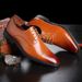 Men's Business British Casual Leather Pointed Formal Tie Extra Large Size 48 Nightclub Hairstylist New Lang Wedding_vogvips.com