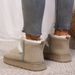 Cozy Ethnic Style Slip-On Snow Boots - Soft Suede Upper With Plush Fleece Lining - Warm Winter Indoor Outdoor House Shoes With Flat Sole_vogvips.com