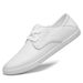 Hollow Breathable Men's Shoes British Style Casual Shoes Single Shoes Men's Shallow Mouth Lace-up Large Size Board Shoes Round Head_vogvips.com