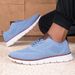 Popular Cross-border Lightweight Lace-up Casual S, Breathable Fly-knit Large-size Men's Sneakers, Men Loafers Mesh_vogvips.com