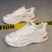 Men's 2025 New Trendy Spring Breathable Sports And Leisure Running Versatile Student Mesh Height Increasing Dad Shoes_vogvips.com