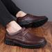 Men's Leather Shoes Men's Thick Soles, Leather Shoes Men's Casual Shoes_vogvips.com