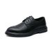 Euro Step Men's Low-Cut Brogue Perforated Sandals Business Casual Fashion Breathable Hollow Youth Leather Shoes_vogvips.com
