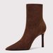Short Boots Women's High Heel Autumn Winter Black Versatile Pointed Thin Heel Elastic Skinny Boots_vogvips.com
