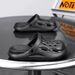 Men's Stylish Beach Sandals Cross Border Popular Versatile Clogs with Thick Soles Breathable EVA Soft Soles And Closed Toe_vogvips.com