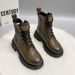 Martin Are Really Soft Leather Thick Soled Women's Velvet Autumn And Winter New 2023 Short Boots British Style_vogvips.com
