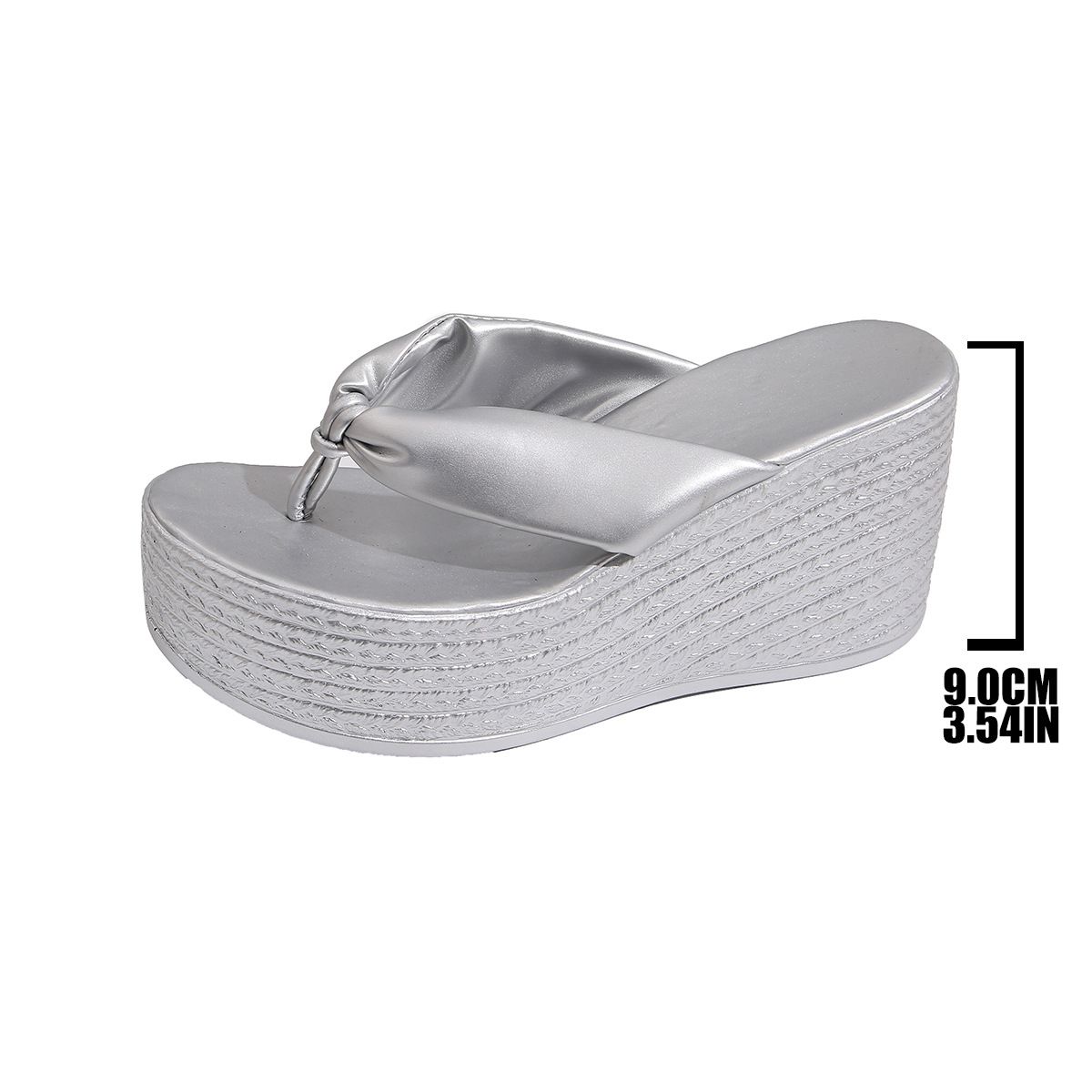 Summer New Style Plus Size Platform Flip Flops Women's Shoes European And American Style_vogvips.com