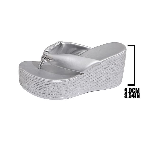Summer New Style Plus Size Platform Flip Flops Women's Shoes European And American Style_vogvips.com