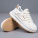 2026 New Autumn Versatile White Shoes Women, High-End Student Soft Casual Shoes, Sports Thick Sole Sneakers For Women_vogvips.com