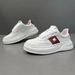 2025 New Spring Thick Bottom White Men's Leather Versatile Trendy Fashion Sports And Leisure Shoes_vogvips.com