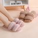 Winter Cotton Slippers For Women, Silent Plush Flooring, Couple's Home, Anti_vogvips.com