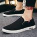 Men’s Shoes Summer Breathable Canvas Men's Shoes Old Beijing Cloth Shoes Men's Casual Shoes Sports Shoes Lazy One Step All Match Trendy Shoes_vogvips.com