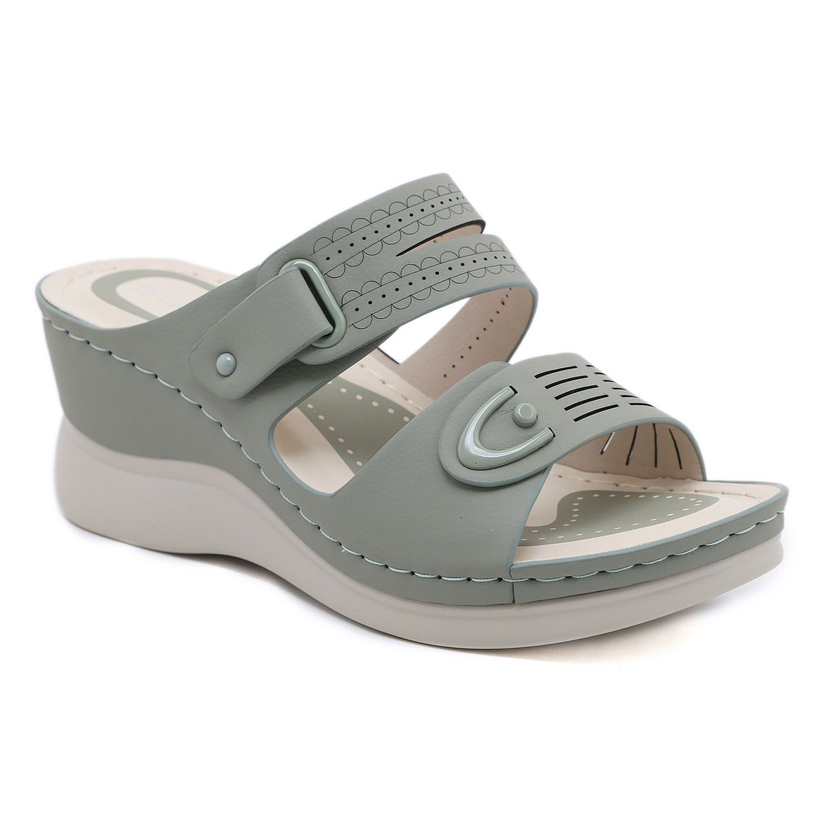 JS6331-12025 Spring/Summer New Fashion Casual Wedge Beach Sandals For Women_vogvips.com