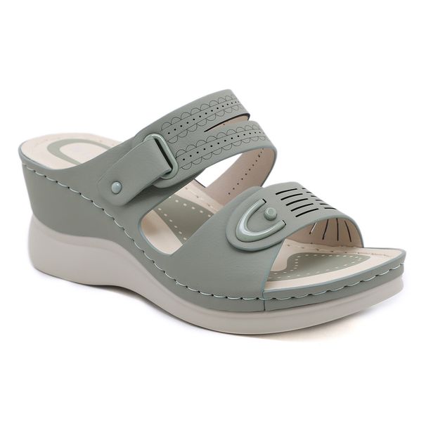 JS6331-12025 Spring/Summer New Fashion Casual Wedge Beach Sandals For Women_vogvips.com