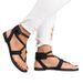 Women's Shoes Summer New Large Size Herringbone Sandals Casual Buckle Women's Flat Sandals_vogvips.com