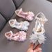 Girls Little Big Child Princess Casual Single Shoes Show Shoes Net Dance Show Shoes_vogvips.com