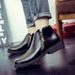 European Warm Series New Martin For Men Thick Sole British Style Men's Shoes Work Desert Trendy Zipper Boots_vogvips.com