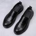 Suitable For All Seasons 2025 Spring New Genuine Leather Business Breathable Casual Men's Comfortable Slip-On Dad Shoes_vogvips.com