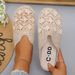 Women's Woven Slippers Flat Slides Fashion Women Cover Toe Female Mule Luxury 2025 Mules Casual Flats Shoes_vogvips.com