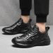 Autumn 2024 New Trend Versatile Genuine Leather Breathable Sneakers Men's Casual Dad Shoes_vogvips.com