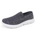 Men's Trendy Fly Woven Mesh With No Heel, Half Support, Ultra Light, Extra Large Casual Couple Shoes For Children_vogvips.com