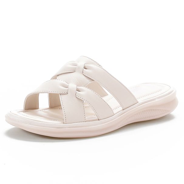 Women's Summer Large Size Line Shoes, Oxford Bottom Non-slip, Mom Cool Non-slip, Flat Bottom_vogvips.com