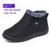 Cross-Border Plus Size Shoes Foreign Trade Snow Fleece-Lined Thickened Warm Short Cotton Women's Boots Wholesale_vogvips.com