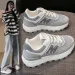 free Shipping Women Men Running Sneakers Sports Black Grey Brown Casual Shoes Breathable Runners Trainers Mens 574_vogvips.com