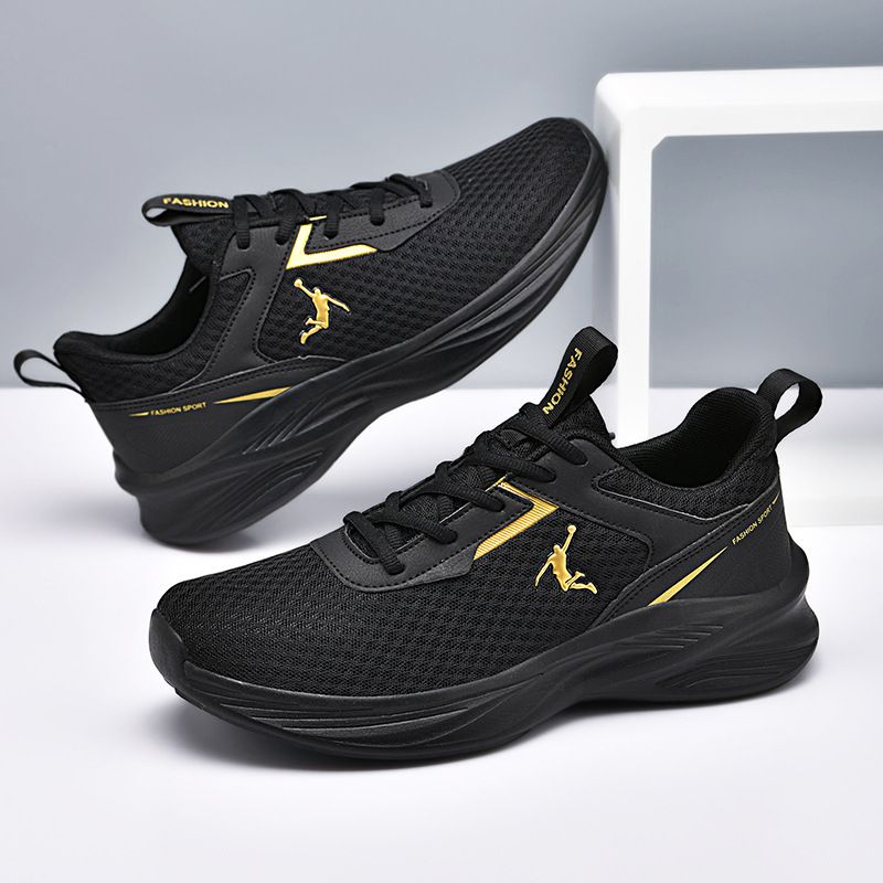 Kobe Bryant Men's Sports Spring New Mesh Breathable Lightweight Black Casual Running Shoes_vogvips.com