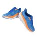 All-Black & Bright Blue Performance Sneakers: Breathable Knit Upper For Daily Comfort & Traction-Ready Outsole"_vogvips.com