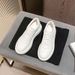 Thick-Soled Genuine Leather White Sneakers For Women 2025 Spring And Autumn New Style High-End Height-Increasing Casual_vogvips.com