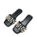 Fashionable Plus-Size Pearl Flat Sandals For Women, 2025 Spring/Summer Outdoor Comfortable Beach Slippers_vogvips.com