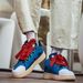 Men’s Shoes New Summer And Autumn German Training Shoes Youth Couple Style Harajuku Lace Up Round Toed Bread Shoes Thick Soled Casual Men's Shoes_vogvips.com