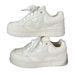 Men's Shoes 2025 Niche Destruction Style Thick Soled White Shoes National Trend Men And Women All Match Bread Shoes Student Sports Skateboard Shoes_vogvips.com