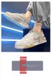 Spring And Autumn 2025 New Men's Shoes, A Niche Thick-soled White Trendy Summer Hit, Versatile Sports And Casual Sneakers_vogvips.com