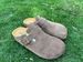 Summer Vintage Matte Brogan Bootie With Head Cover, Softwood Sole, Laid-back Mule Shoes, Versatile For Outerwear, Flat-bottom Slip-on Shoes_vogvips.com